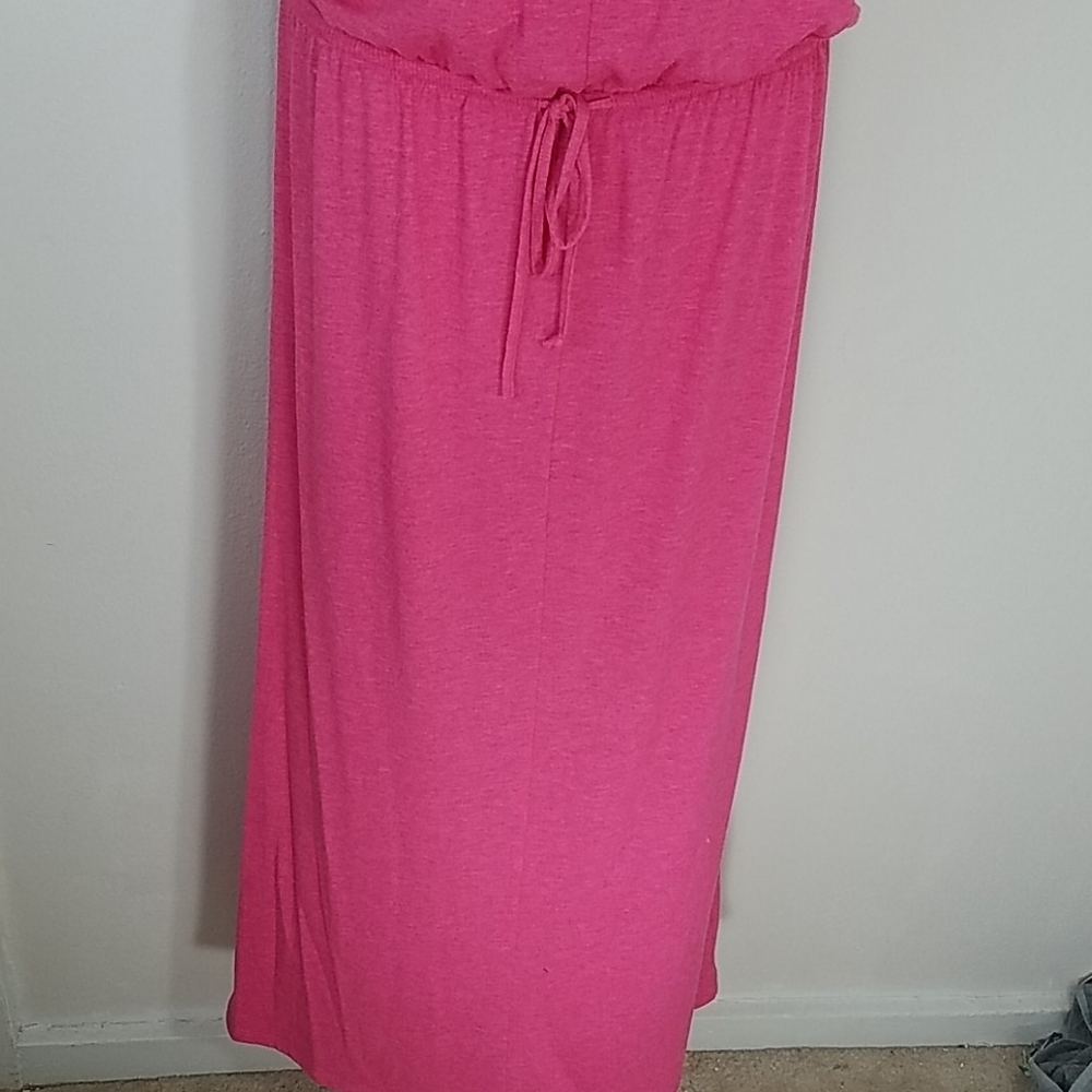 * Dress maxi loungewear sleepwear sundress Jersey - Picture 3 of 9